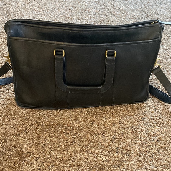 Vintage Embassy Coach Briefcase-smooth, black leather, great condition - Picture 6 of 10